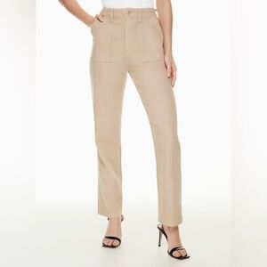 Aritzia DENIM FORUM The '90s Utility‎ Hi-Rise Loose Jean Humus Beige Size 29